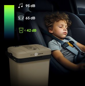 Lodówka turystyczna Peme Essential 27 Sand Storm + kabel usb 9