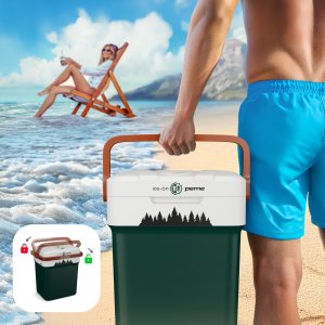 Lodówka turystyczna Peme Essential 32 Pine Forest + kabel usb 4