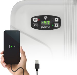 Lodówka turystyczna Peme Essential 32 Pine Forest + kabel usb 7