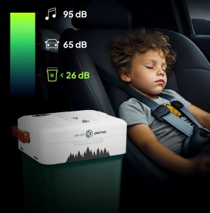 Lodówka turystyczna Peme Essential 32 Pine Forest + kabel usb 9