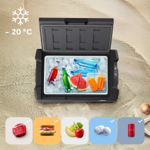 Lodówka turystyczna Peme Quest 40 Dark Sky + kabel usb 5