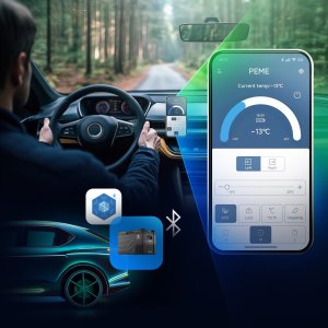 Lodówka turystyczna Peme Quest 40 Dark Sky + kabel usb 6