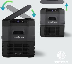 Lodówka turystyczna Peme Quest 40 Dark Sky + kabel usb 10