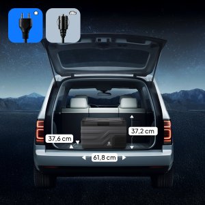 Lodówka turystyczna Peme Quest 30 Dark Sky + kabel usb 8