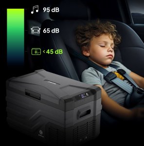 Lodówka turystyczna Peme Quest 30 Dark Sky + kabel usb 9