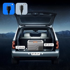 Lodówka turystyczna Peme Quest 30 Adventure Orange + kabel usb 8