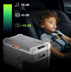 Lodówka turystyczna Peme Quest 30 Adventure Orange + kabel usb 9