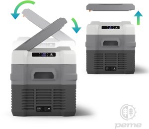 Lodówka turystyczna Peme Quest 30 Adventure Orange + kabel usb 10