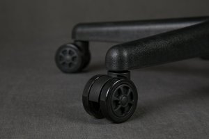 Fotel SENSE7 Prism - skórzany, czarny + kabel usb 3