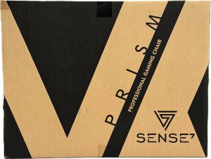 Fotel SENSE7 Prism - skórzany, czarny + kabel usb 8