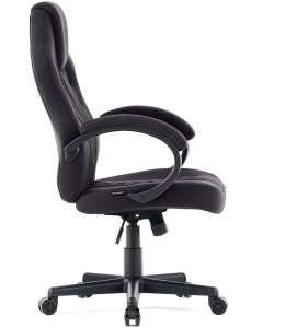 Fotel SENSE7 Prism - materiałowy, czarny + kabel usb 10