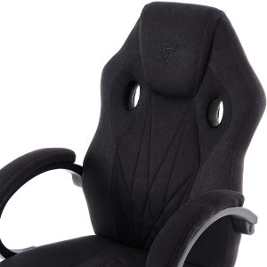 Fotel SENSE7 Prism - materiałowy, czarny + kabel usb 12