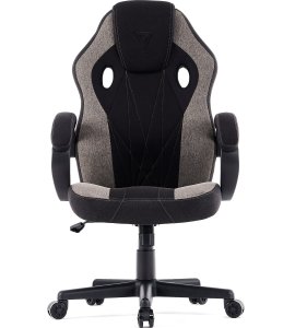 Fotel SENSE7 Prism materiałowy czarno-szary + kabel usb 9