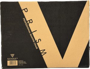 Fotel SENSE7 Prism materiałowy czarno-szary + kabel usb 3