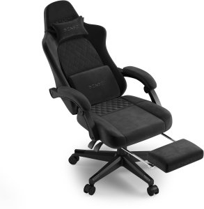 Fotel SENSE7 DEVON alcantara black + kabel usb 11