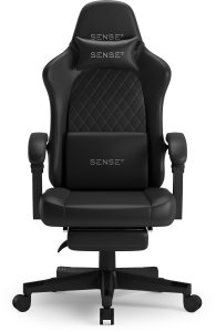 Fotel SENSE7 DEVON PU czarny + kabel usb 13