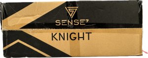 Fotel SENSE7 Knight czarno-czerwony + kabel usb 3