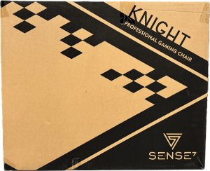 Fotel SENSE7 Knight czarno-czerwony + kabel usb 10