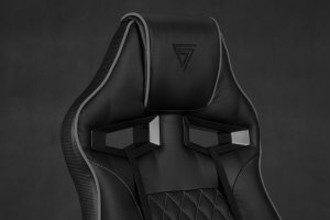 Fotel SENSE7 Knight czarno-szary + kabel usb 17