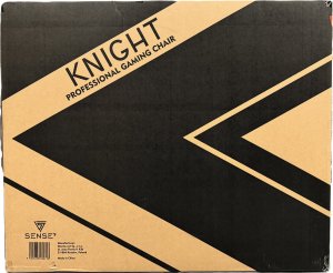 Fotel SENSE7 Knight czarno-niebieski + kabel usb 10