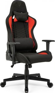 Fotel SENSE7 Spellcaster materiałowy czarno-czerwony + kabel usb 13