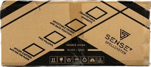 Fotel SENSE7 Spellcaster materiałowy czarno-szary + kabel usb 16