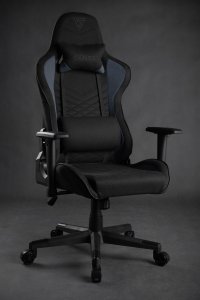 Fotel SENSE7 Spellcaster materiałowy czarno-niebieski + kabel usb 22