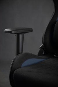 Fotel SENSE7 Spellcaster materiałowy czarno-niebieski + kabel usb 5