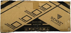 Fotel SENSE7 Spellcaster czarno-czerwony + kabel usb 11