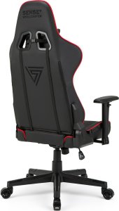 Fotel SENSE7 Spellcaster czarno-czerwony + kabel usb 16