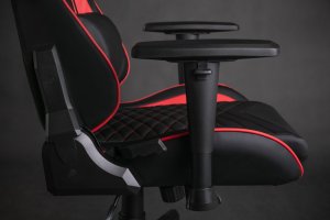 Fotel SENSE7 Spellcaster czarno-czerwony + kabel usb 3