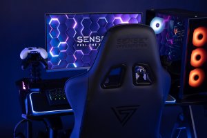 Fotel SENSE7 Spellcaster czarno-czerwony + kabel usb 7