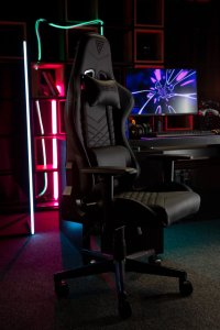 Fotel SENSE7 Spellcaster czarno-niebieski + kabel usb 4