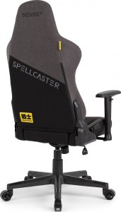 Fotel SENSE7 Spellcaster materiałowy Senshi Edition szary + kabel usb 6