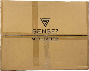 Fotel SENSE7 Spellcaster materiałowy Senshi Edition szary + kabel usb 8