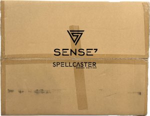 Fotel SENSE7 Spellcaster materiałowy Senshi Edition czarny + kabel usb 12