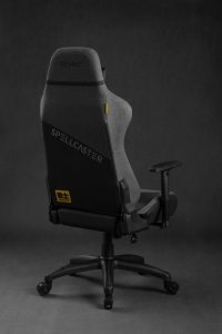 Fotel SENSE7 Spellcaster materiałowy Senshi Edition XL szary + kabel usb 11