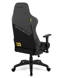 Fotel SENSE7 Spellcaster materiałowy Senshi Edition XL szary + kabel usb 5