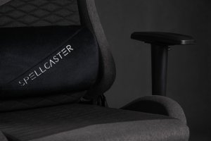 Fotel SENSE7 Spellcaster materiałowy Senshi Edition XL szary + kabel usb 8