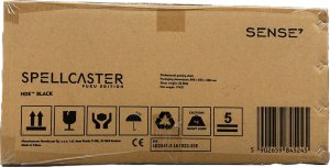 Fotel SENSE7 Spellcaster FUKU PU czarny + kabel usb 12