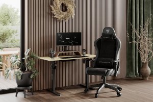 Fotel SENSE7 Spellcaster FUKU PU czarny + kabel usb 16