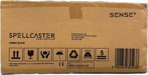 Fotel SENSE7 Spellcaster FUKU materiałowy czarny + kabel usb 11