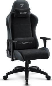 Fotel SENSE7 Spellcaster FUKU XL PU czarny + kabel usb 12