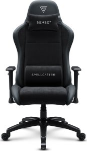Fotel SENSE7 Spellcaster FUKU XL PU czarny + kabel usb 2