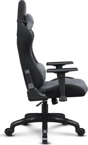 Fotel SENSE7 Spellcaster FUKU materiałowy czarno-szary + kabel usb 6