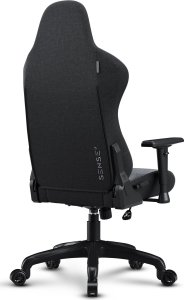 Fotel SENSE7 Spellcaster FUKU materiałowy czarno-szary + kabel usb 8