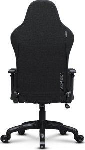 Fotel SENSE7 Spellcaster FUKU materiałowy czarno-szary + kabel usb 9