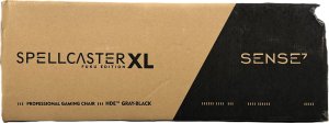 Fotel SENSE7 Spellcaster FUKU XL PU czarno-szary + kabel usb 11