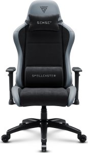 Fotel SENSE7 Spellcaster FUKU XL PU czarno-szary + kabel usb 2
