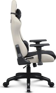 Fotel SENSE7 Spellcaster FUKU PU czarno-beżowy + kabel usb 4